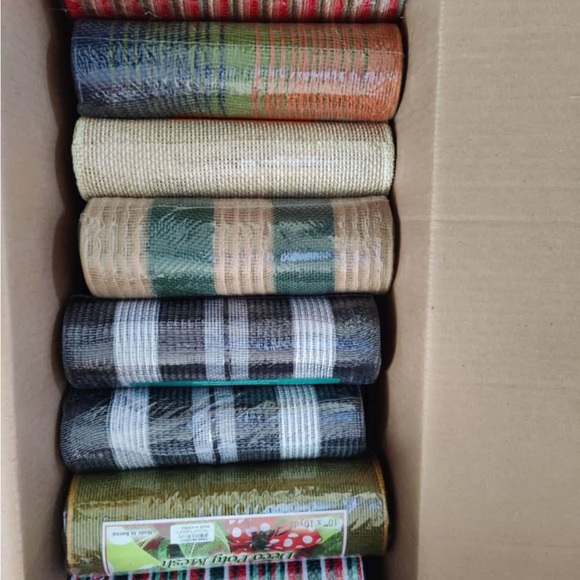 Colorful Mesh Ribbon Rolls - Picture 6 of 7